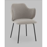 Стул Джиннет NEW велюр светло-серый 2 шт.