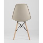 Стул Eames Style DSW бежевый (разборный каркас)