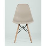 Стул Eames Style DSW бежевый (разборный каркас)