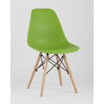 Стул Eames Style DSW зеленый (разборный каркас)