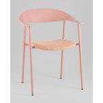 Стул Eila с подушкой пластик розовый