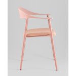 Стул Eila с подушкой пластик розовый