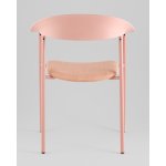 Стул Eila с подушкой пластик розовый
