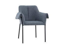 Стул Фальчин рогожка серый