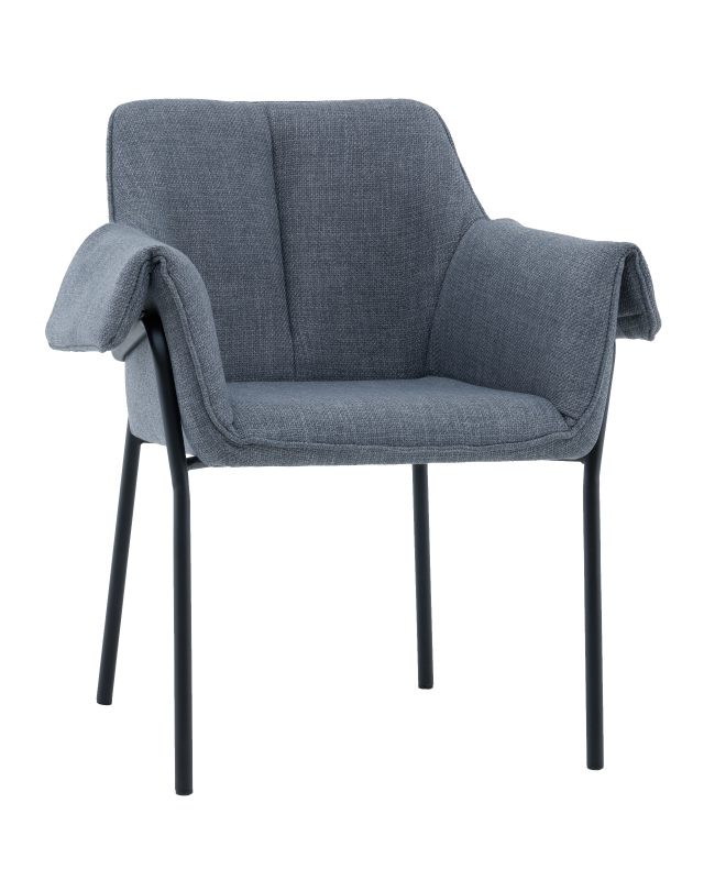 Стул Фальчин рогожка серый