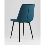 Стул Флекс New велюр сине-зеленый
