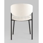 Стул Харпер ткань рогожка молочный