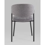 Стул Харпер ткань рогожка серый