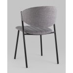 Стул Харпер ткань рогожка серый