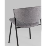 Стул Харпер ткань рогожка серый