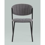 Стул Харпер ткань рогожка серый