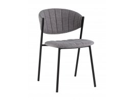 Стул Харпер ткань рогожка серый