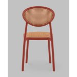 Стул Junie пластиковый красный