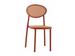 Стул Junie пластиковый красный