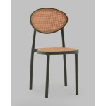 Стул Junie пластиковый зелёный