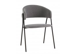 Стул Колин NEW вельвет серый