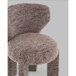 Стул Lainr бордовый меланж