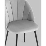 Стул Логан SN велюр светло-серый