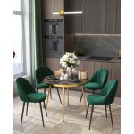 Стул Логан SN велюр зелёный