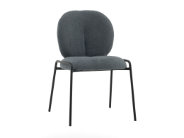 Стул Моллек букле темно-серый