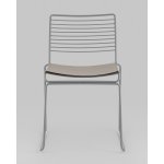 Стул обеденный Danny серый с подушкой