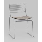 Стул обеденный Danny серый с подушкой