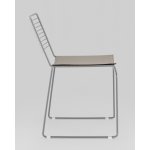 Стул обеденный Danny серый с подушкой