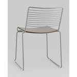 Стул обеденный Danny серый с подушкой