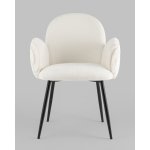 Стул обеденный Wave Stripes букле белый