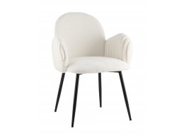 Стул обеденный Wave Stripes букле белый