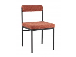 Стул обеденный Балла букле коралловый