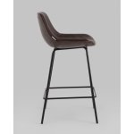 Стул полубарный Деймон экокожа коричневый