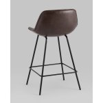 Стул полубарный Деймон экокожа коричневый