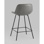 Стул полубарный Деймон экокожа серый