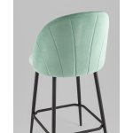 Стул полубарный Логан SN велюр фисташковый Стул полубарный Логан SN велюр фисташковый