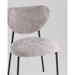 Стул Rina шенилл серый