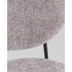 Стул Rina шенилл серый