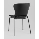 Стул Shaya с подушкой пластик черный