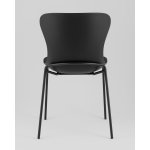 Стул Shaya с подушкой пластик черный