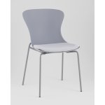 Стул Shaya с подушкой пластик серый