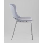 Стул Shaya с подушкой пластик серый