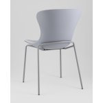 Стул Shaya с подушкой пластик серый