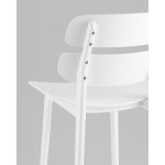 Стул обеденный Tony пластик белый
