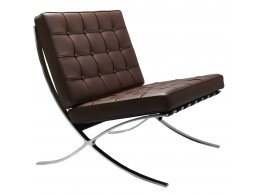 Кресло BARCELONA CHAIR коричневый