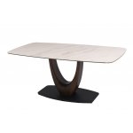 Стол обеденный Римини MC3020-180WT, 180х90х76 см, белая керамика