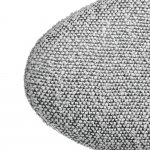 Стул полубарный Lucas светло-серый букле, ножки цвета орех