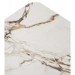 Стол BIRGER 200 KL-188 Контрастный мрамор, итальянская керамика, ®DISAUR