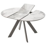 Стол БОНЖУР 100 PANDORA LIGHT, керамика / ЛАТТЕ каркас М-City