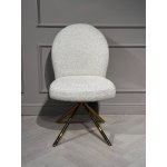 Стул обеденный Авалон BS1240-WT, белый крем/золото