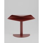 Журнальный столик Cornea металл бордовый